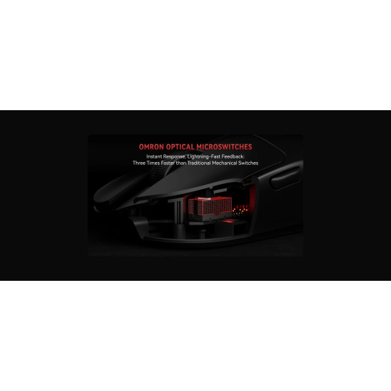 Безжична мишка VXE MAD R 8K, 26000 dpi, Black