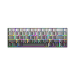 Клавиатура White Shark Gaming Mechanical Keyboard NUNCHAKU - Red Switches (English US), Grey