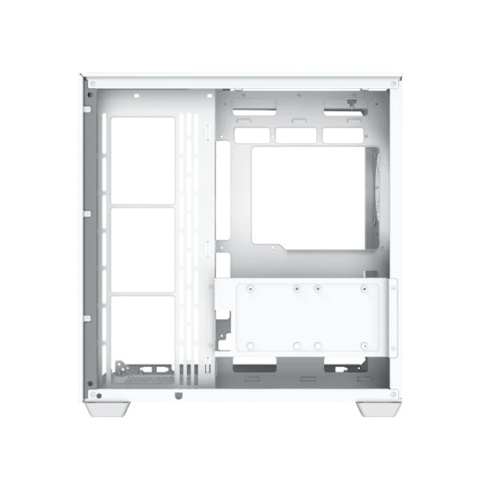 Кутия за компютър Xigmatek Case ATX - Aqua V Arctic (H23A) - 7 ARGB Fans