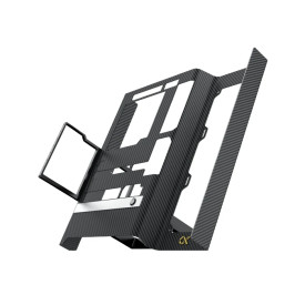 Кутия за компютър Xigmatek Case ATX - Carbonic Black - Carbon Fiber