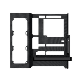 Кутия за компютър Xigmatek Case ATX - Carbonic Black - Carbon Fiber