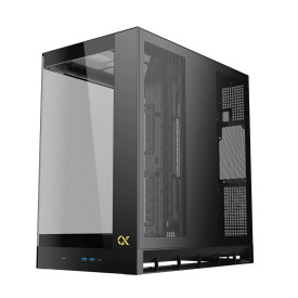 Кутия за компютър Xigmatek Case E-ATX - PANO II AIR - 8 ARGB Fans