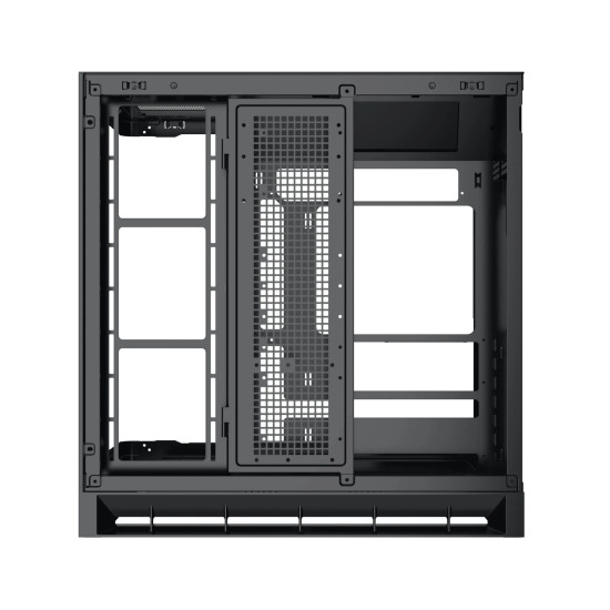 Кутия за компютър Xigmatek Case E-ATX - PANO II AIR - 8 ARGB Fans