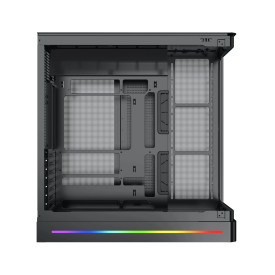 Кутия за компютър Xigmatek Case E-ATX - PANO II AIR - 8 ARGB Fans