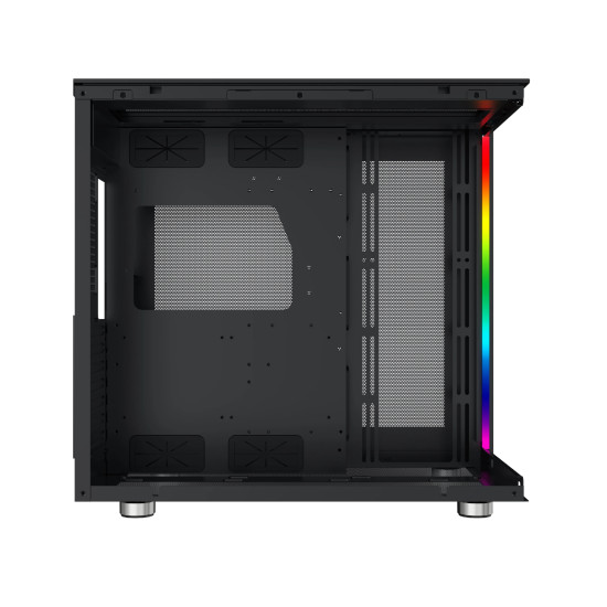 Кутия за компютър Xigmatek AQUA ULTRA AIR - 7 ARGB Fans, Black