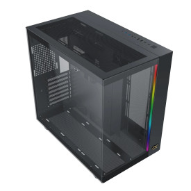 Кутия за компютър Xigmatek AQUA ULTRA AIR - 7 ARGB Fans, Black