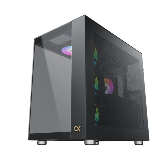 Кутия за компютър Xigmatek AQUA ULTRA AIR - 7 ARGB Fans, Black