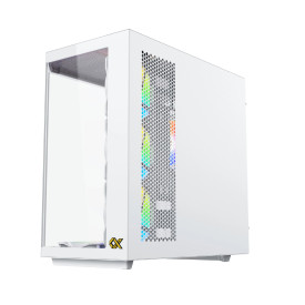 Кутия за компютър Xigmatek Cubi II Arctic - 7 ARGB Fans, White