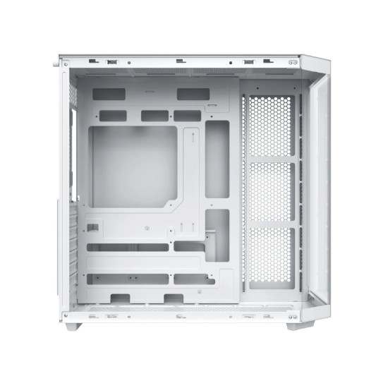 Кутия за компютър Xigmatek Cubi II Arctic - 7 ARGB Fans, White