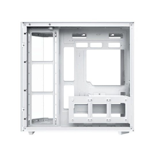 Кутия за компютър Xigmatek Cubi II Arctic - 7 ARGB Fans, White