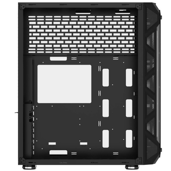Кутия за компютър Xigmatek Case EATX - Overtake - 6 ARGB Fans