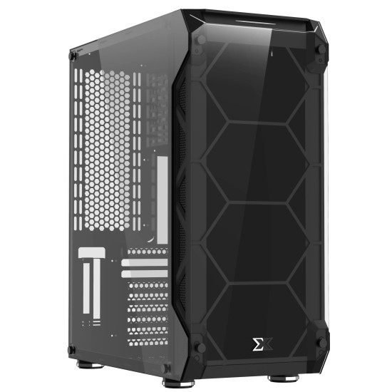 Кутия за компютър Xigmatek Case EATX - Overtake - 6 ARGB Fans