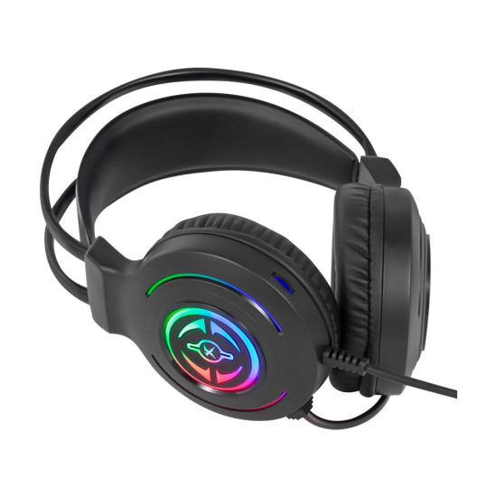 Слушалки Xtrike ME Gaming Headphones GH-413 - RGB, 50mm, PC/Consoles