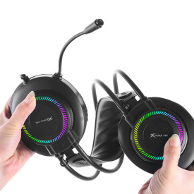 Слушалки Xtrike ME Gaming Headphones GH-509 - RGB, 50mm, PC/Consoles
