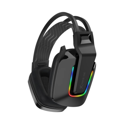 Слушалки Xtrike Me GH-712, 50 mm, RGB, Black
