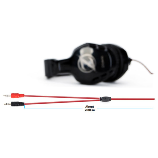Слушалки Zalman Headphones with mic Gaming ZM-HPS300