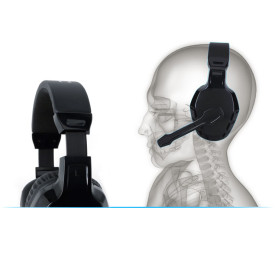 Слушалки Zalman Headphones with mic Gaming ZM-HPS300