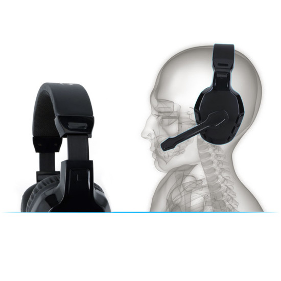 Слушалки Zalman Headphones with mic Gaming ZM-HPS300