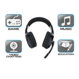 Слушалки Zalman Headphones with mic Gaming ZM-HPS300