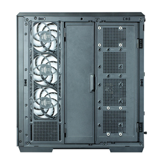 Кутия за компютър Zalman Case ATX - P50 DS Black - Digital Display, Addressable RGB