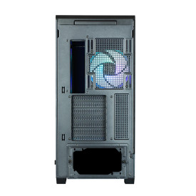 Кутия за компютър Zalman Case ATX - P50 DS Black - Digital Display, Addressable RGB