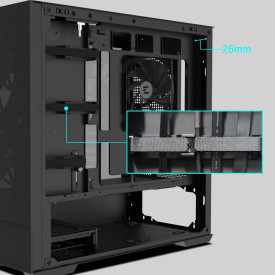 Кутия за компютър Zalman Case mATX - P30 AIR Black