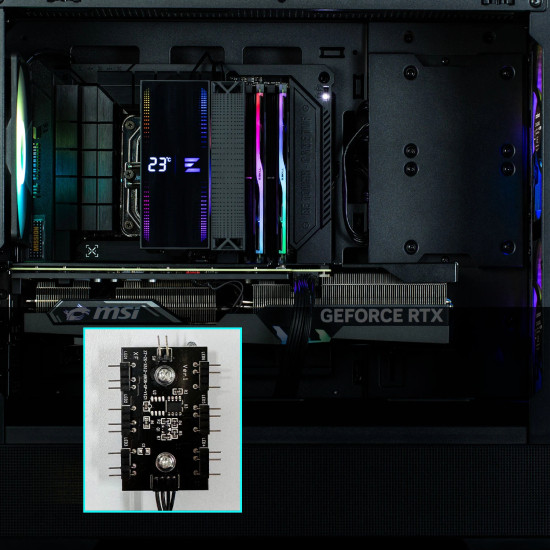 Кутия за компютър Zalman Case mATX - P30 AIR Black