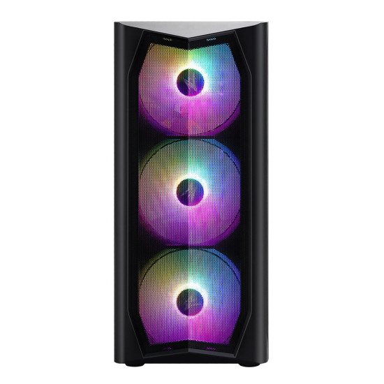 Кутия за компютър Zalman Case ATX - N4 - RGB, Tempered Glass