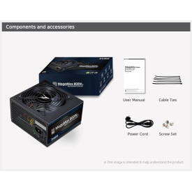 Захранване Zalman PSU MegaMax 800W 80+ ZM800-TXII