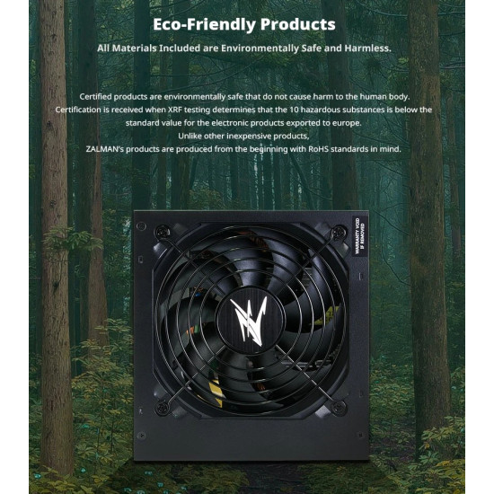 Захранване Zalman PSU MegaMax 800W 80+ ZM800-TXII