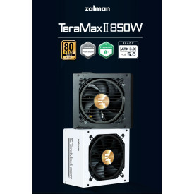 Захранване Zalman PSU TeraMax ATX 3.0 850W Gold White - ZM850-TMX2-WH