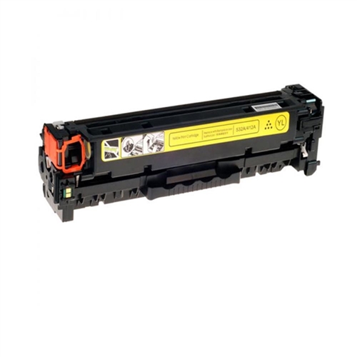 Съвместима тонер касета HP CF412X YELLOW / CRG 046 Y
