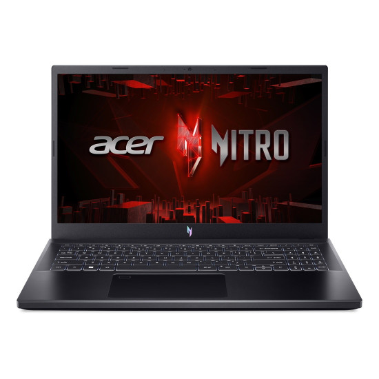 Лаптоп Acer Nitro V15 ANV15-51-98T8, Intel Core i9-13900H, 15.6 инча, FHD (1920x1080) IPS, 165Hz, 16GB DDR5, 1TB SSD, RTX4060 8GB, LAN, Wi-Fi AX, BT, Black