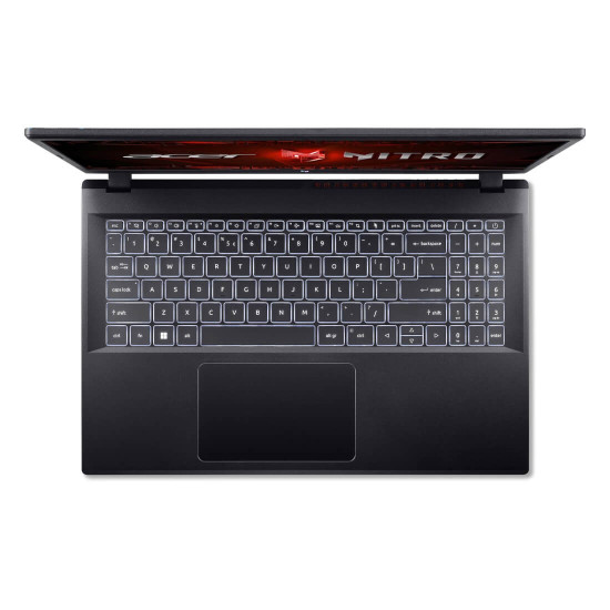 Лаптоп Acer Nitro V15 ANV15-51-98T8, Intel Core i9-13900H, 15.6 инча, FHD (1920x1080) IPS, 165Hz, 16GB DDR5, 1TB SSD, RTX4060 8GB, LAN, Wi-Fi AX, BT, Black