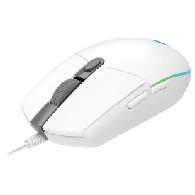 Мишка Logitech G102 Lightsync, Бяла