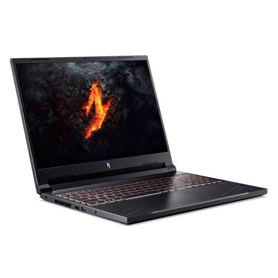 Лаптоп Acer Nitro V16 ANV16-61-R5GE, AMD Ryzen R7 350 AI, 16 инча, WUXGA (1920x1200) IPS, 165Hz, 16GB DDR5, 1TB SSD, RTX4050 6GB, Wi-Fi + BT, Black