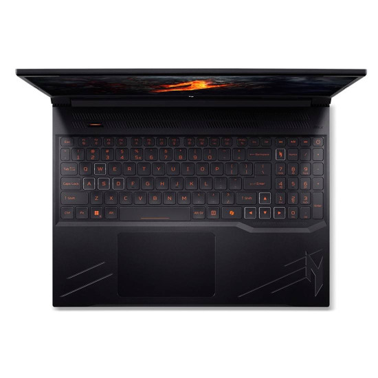 Лаптоп Acer Nitro V16 ANV16-61-R5GE, AMD Ryzen R7 350 AI, 16 инча, WUXGA (1920x1200) IPS, 165Hz, 16GB DDR5, 1TB SSD, RTX4050 6GB, Wi-Fi + BT, Black