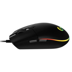 Мишка Logitech G102 Lightsync, Черна