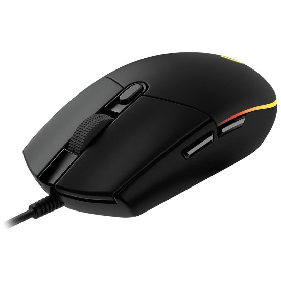 Мишка Logitech G102 Lightsync, Черна