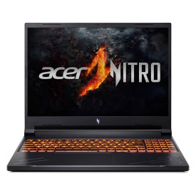 Лаптоп Acer Nitro 16 ANV16-71-71N0, Intel Core i7-14650HX, 16 инча, FHD IPS, 165Hz, 16GB DDR5, 1TB SSD, RTX4060 8GB, Wi-Fi + BT, Black