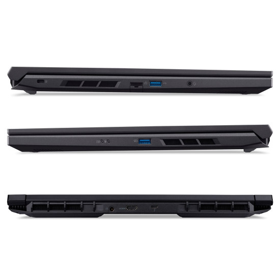 Лаптоп Acer Nitro 16 ANV16-71-71N0, Intel Core i7-14650HX, 16 инча, FHD IPS, 165Hz, 16GB DDR5, 1TB SSD, RTX4060 8GB, Wi-Fi + BT, Black