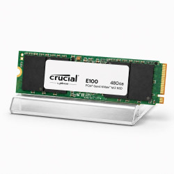 Вътрешен SSD диск Crucial E100, 480GB M.2 NVMe 2280, Gen4.0