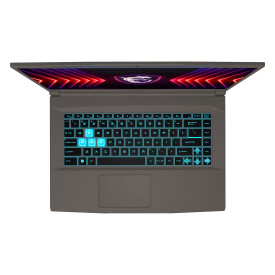 Лаптоп MSI Thin 15 B12UC, i5-12450H, RTX3050 4GB, 15.6 инча FHD 1920x1080, 144Hz IPS, 8GB RAM, 512GB SSD