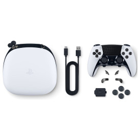 Безжичен контролер Sony PlayStation DualSense Edge (PS5), White
