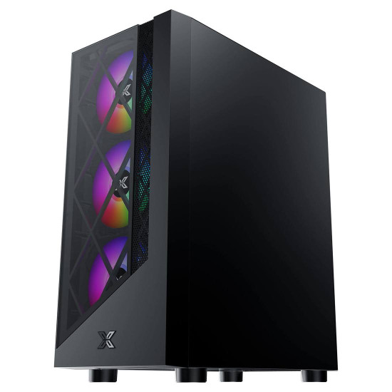 Геймърски компютър PCTech.RIGS Zenith I - AMD Ryzen 5 5500, Radeon RX7600 8GB, 16GB DDR4, 512GB SSD, Windows 11 Pro