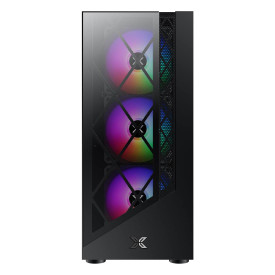 Геймърски компютър PCTech.RIGS Zenith I - AMD Ryzen 5 5500, Radeon RX7600 8GB, 16GB DDR4, 512GB SSD, Windows 11 Pro