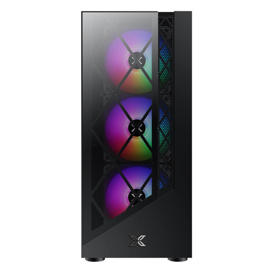 Геймърски компютър PCTech.RIGS Zenith I - AMD Ryzen 5 5500, Radeon RX7600 8GB, 16GB DDR4, 512GB SSD, Windows 11 Pro