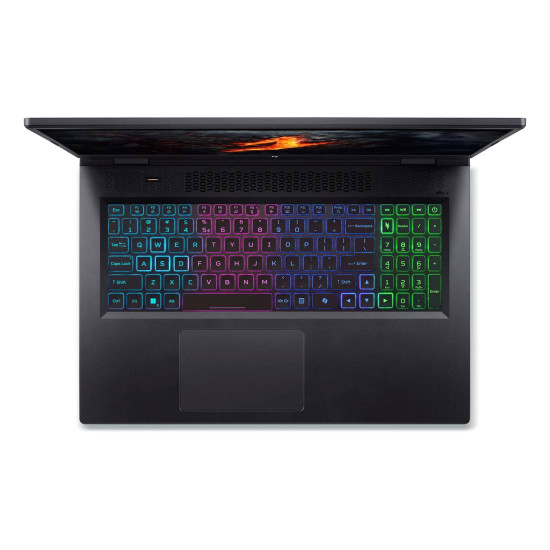 Лаптоп Acer Nitro 17, AN17-42-R9QJ, AMD Ryzen 7 8845HS, 17.3 инча QHD IPS, 165Hz, 16 GB DDR5, 1TB SSD, RTX 4070 8GB