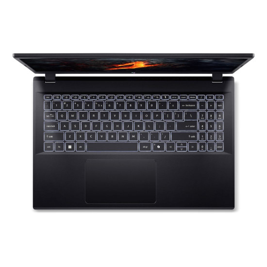 Лаптоп Acer Nitro V15 ANV15-41-R72Q, AMD Ryzen 5 6600H, 15.6 инча, FHD (1920x1080) IPS, 165Hz, 16GB DDR5, 512GB SSD, GeForce RTX3050 6GB GDDR6, Wi-Fi, BT, Black