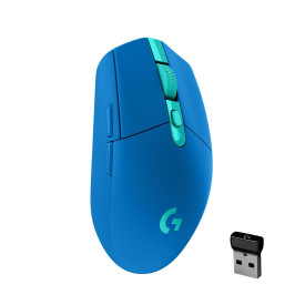Безжична мишка Logitech G304 Lightsync, Синя